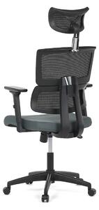 Kancelářská židle ANNE černo-šedá