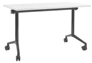 Skládací psací stůl CAVI Bílá 120 cm 60 cm s koly