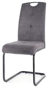 Jídelní židle OXU tmavě šedá/černá