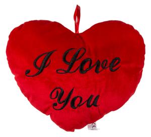 GiftyCity Polštář I Love You 35 cm, Srdce GiftyCity