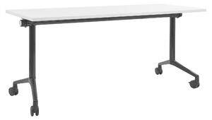Skládací psací stůl CAVI Bílá 160 cm 60 cm s koly