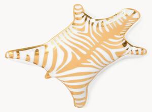 Dekorativní porcelánový talíř Zebra