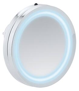 WENKO LED nástěnné zrcadlo MOSSO chrom 15x15x3 cm