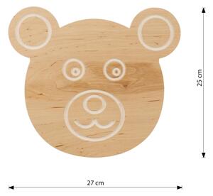 Dětské nástěnné svítidlo TED 1xE14/10W/230V medvěd