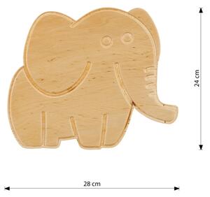 Dětské nástěnné svítidlo SAFARI 1xE14/10W/230V slon