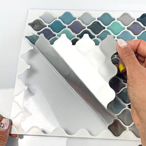 PIPPER | Nalepovací obklad - 3D mozaika - Barevné slzičky 21,0 x 24,5 cm