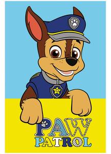 Dětský ručník Tlapková patrola - Paw Patrol - motiv policista Chase - 100% bavlna - 30 x 50 cm