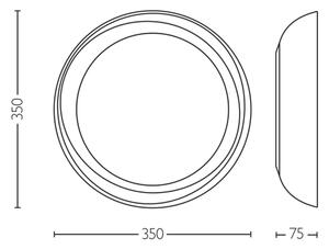 Philips - LED Stmívatelné stropní svítidlo FLETA LED/10W/230V 2700K bílá