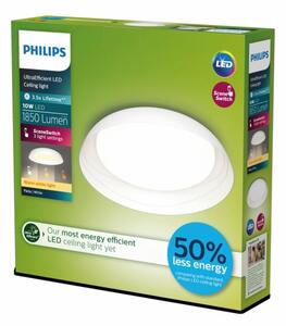Philips - LED Stmívatelné stropní svítidlo FLETA LED/10W/230V 2700K bílá