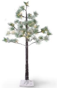 Vánoční dekorativní borovice s LED diodami výška 100 cm Mybesthome