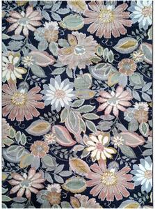 Odolný koberec VALENCIA KVĚTINY 120x160 cm