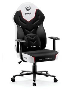 Herní židle Diablo X-Gamer 2.0 Normal Size: černo-bílá Diablochairs