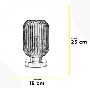 ONLI - Stolní lampa DOROTY 1xE27/22W/230V modrá/zlatá