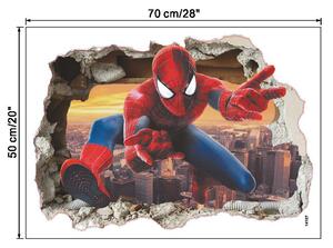 Samolepka na zeď "Spider-man 4" 50x70 cm