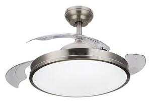 Philips Atlas stropní svítidlo s ventilátorem 28W (větrák) + 35W (světlo) 4500lm 2700/4000/5500K 49cm, nikl