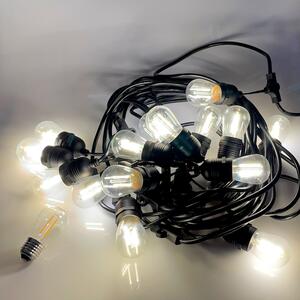 Vnější světelný řetěz s LED žárovkami - 14,4m