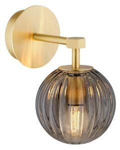 Argon 8508 - Nástěnná lampa PALOMA 1xE14/7W/230V zlatá/černá