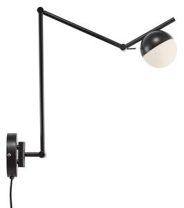 Nordlux - Nástěnná lampa CONTINA 1xG9/5W/230V černá