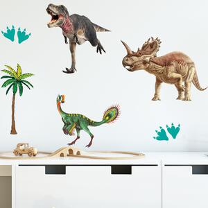 Samolepka na zeď "Dinosauři 8" 80x56cm