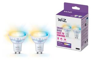 SADA 2x LED Stmívatelná žárovka PAR16 GU10/4,7W/230V 2700-6500K CRI 90 Wi-Fi-WiZ