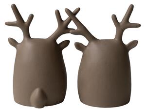 DBKD Set keramických dekorací Deer Twins - Dust DK399
