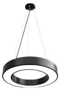 LED Stmívatelný lustr na lanku LED/45W/230V 3000-6500K černá + dálkové ovládání