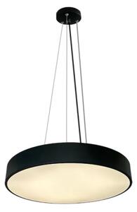 LED Stmívatelný lustr na lanku LED/50W/230V 3000-6500K černá + dálkové ovládání