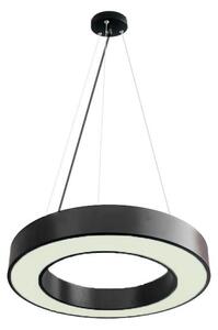 LED Stmívatelný lustr na lanku LED/45W/230V 3000-6500K černá + dálkové ovládání