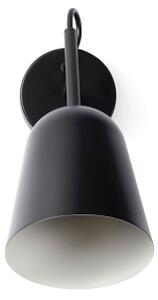 FARO 28257 - Nástěnná lampa STUDIO 1xE14/8W/230V černá