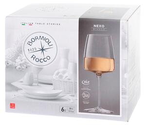 Bormioli Rocco Sada 6 ks sklenic Nexo na bílé víno 380 ml
