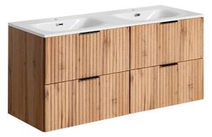 Koupelnová skříňka s umyvadlem ADEL Oak U120/1 | 120 cm