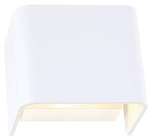 LA 1000618 VÝPRODEJ VZORKU MANA stínidlo hliník bílé 12x10x9cm (bez základny) - BIG WHITE (SLV)