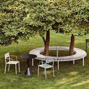 HAY Zahradní stůl Palissade Cone 65x65, Anthracite