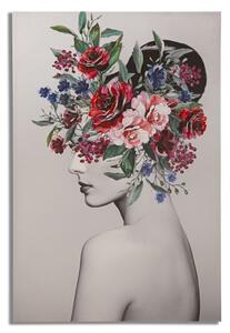 Mauro Ferretti Obraz LADY FLOWER -A- 80X2,8X120 cm