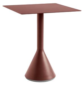 HAY Zahradní stůl Palissade Cone 65x65, Iron Red