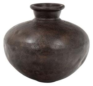 Starožitná kovová váza, 33x33x27cm (4E)
