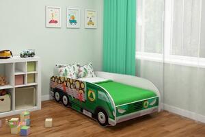 Dětská postel VI Auto - Les - 140x70