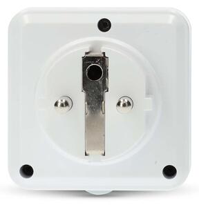 Nedis ZBPO130EWT -Chytrá zásuvka Smartlife 3680W/230V/ Typ E/16A Wi-Fi Tuya IP44