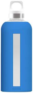 SIGG Star Electric Blue 0,85L Nápojová láhev sklo S víkem, bez BPA modrá 8774.50