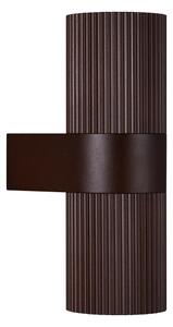 Nordlux - Venkovní nástěnné svítidlo KYKLOP 2xGU10/25W/230V IP54 hnědá