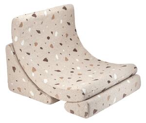 Rozkládací dětské křeslo Wigiwama® - Terrazzo Sand Moon | WGM-011-6