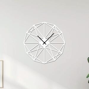 Dřevo života | Nástěnné hodiny KONSTRUKT | Barva: Bílá | Velikost hodin: 35x35