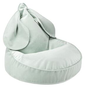 Dětské křeslo sedací pytel Wigiwama® - Misty Green Bunny Beanbag | WGM-003-2