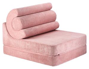 Rozkládací dětské křeslo Wigiwama® - Pink Mousse Flipster | WGM-015-2