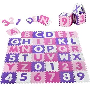 Dětské Puzzle Juna 36 díly od A do Z a od 0 do 9