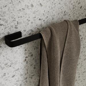 AUDO (MENU) Nástěnný držák na ručník, Black