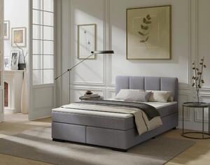 POSTEL BOXSPRING, 120/200 cm, světle šedá MID.YOU - Jednolůžkové postele, Online Only