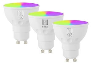 Immax NEO 07724CDO-SADA 3xLED RGB Stmívatelná žárovka GU10/6W/230V Wi-Fi Tuya+DO