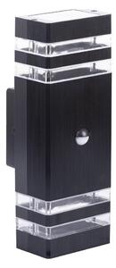 Venkovní nástěnné svítidlo se senzorem BREZZA 2xGU10/35W/230V IP65