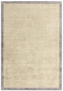 Černý koberec Ife Border Charcoal Silver Rozměry: 200x290 cm